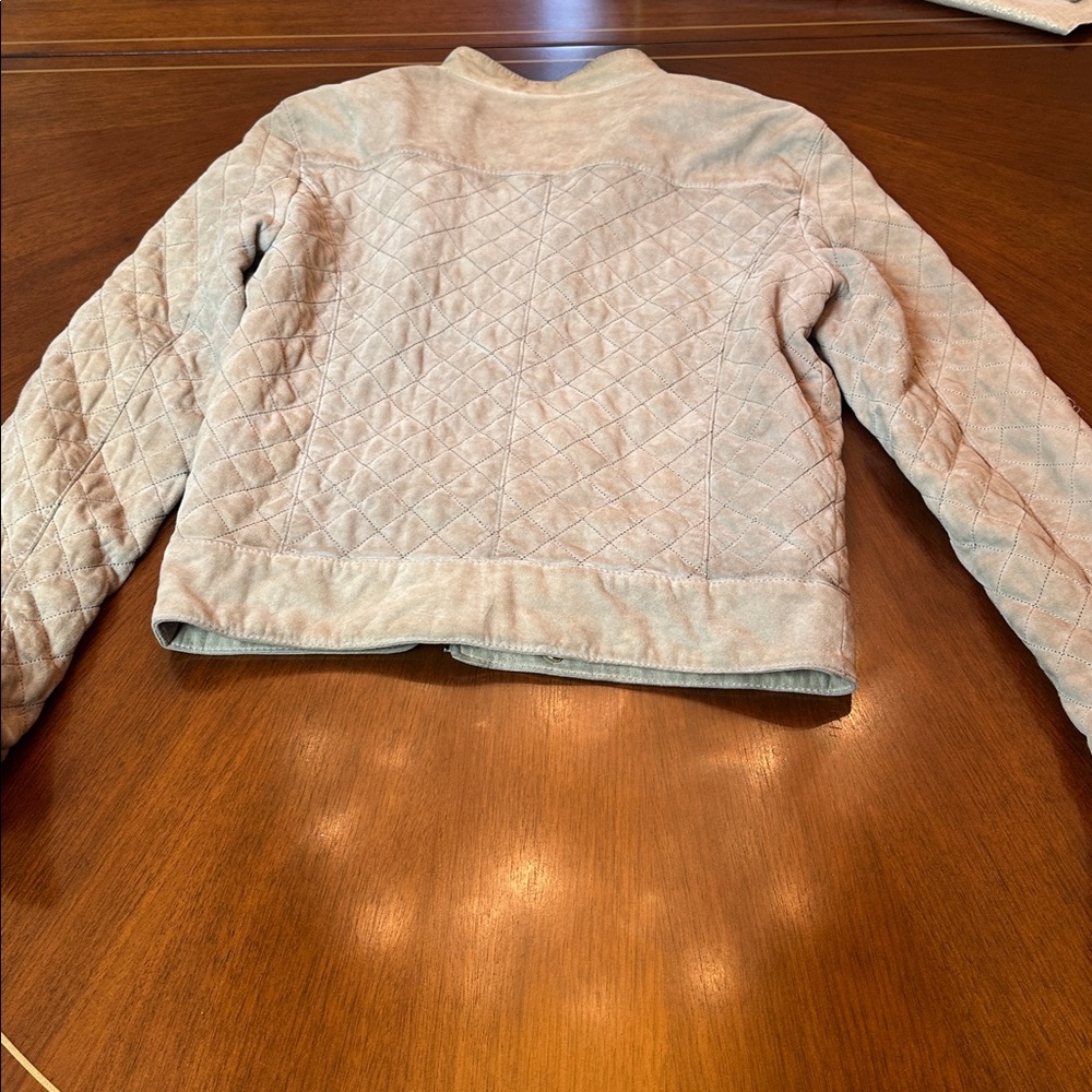 Dolce & Gabbana Quilted Suede Jacket • Distressed Vintage Look • Made in Italy - Picture 14 of 16